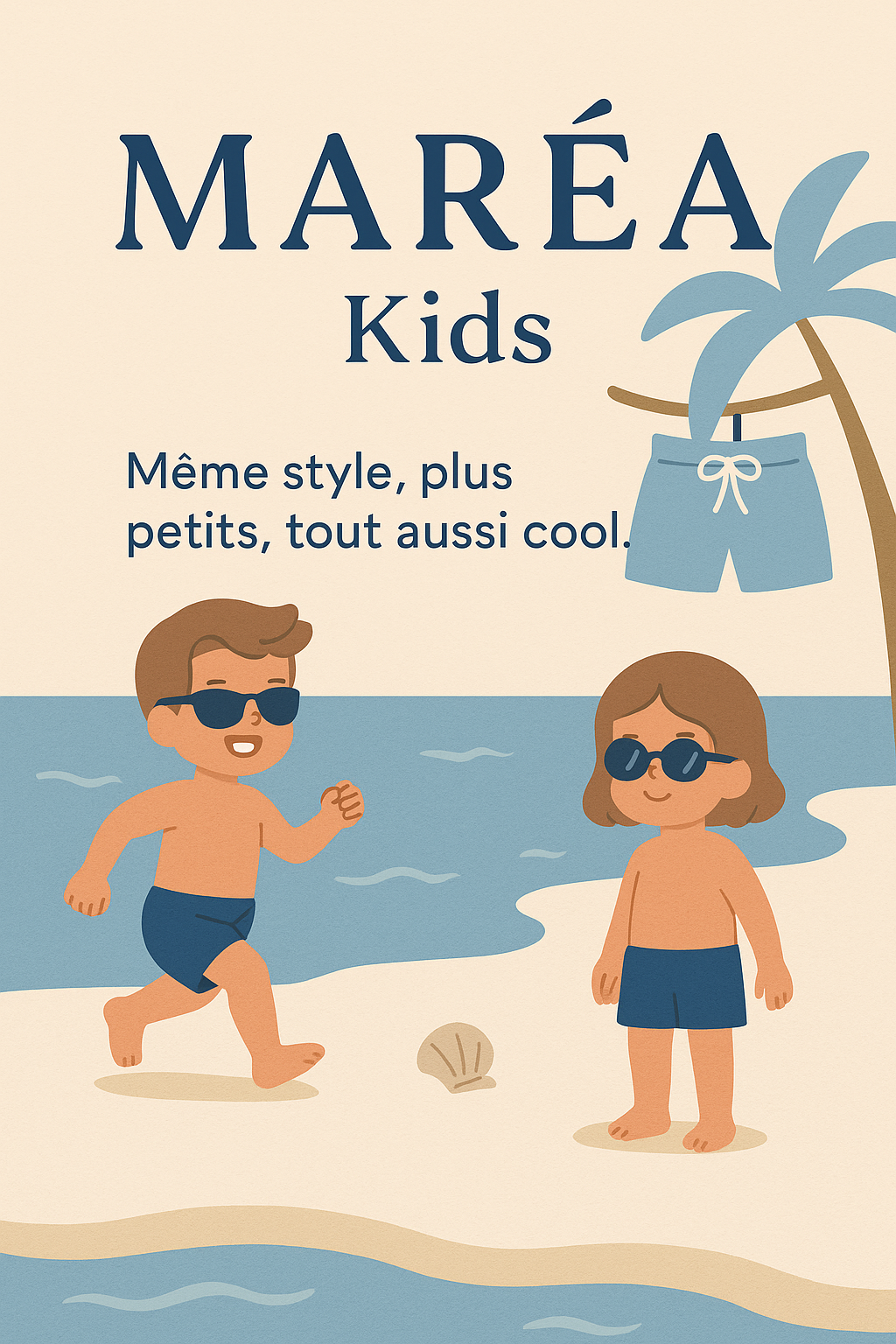 MARÉA Kids – Les Shorts Enfants